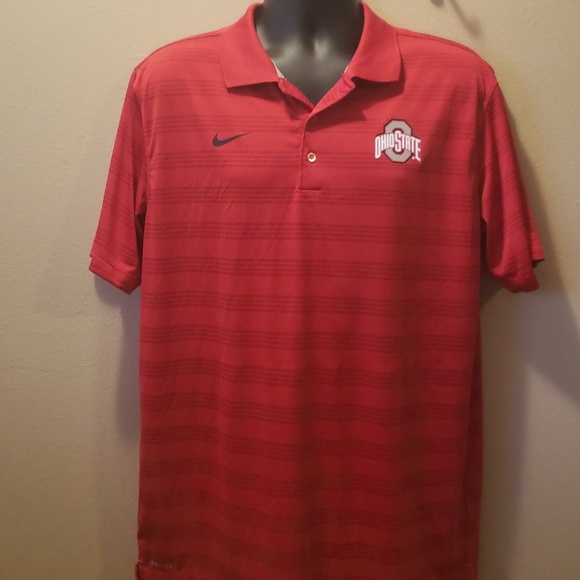ohio state dri fit polo